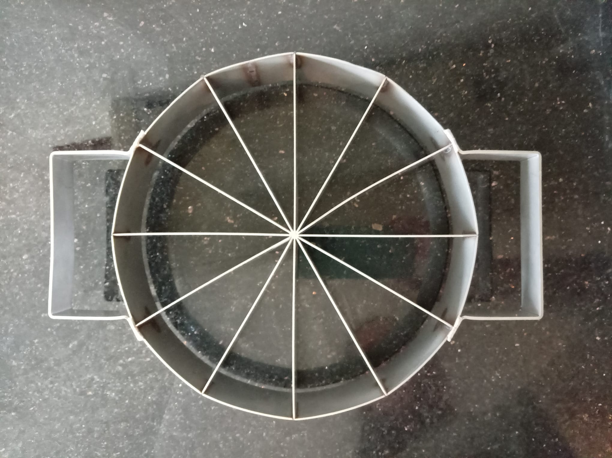 stainless steel cake & cookie pie marker 8" 8 or 12 pieces stainless steel cake & cookie pie marker 8" 8 or 12 pieces