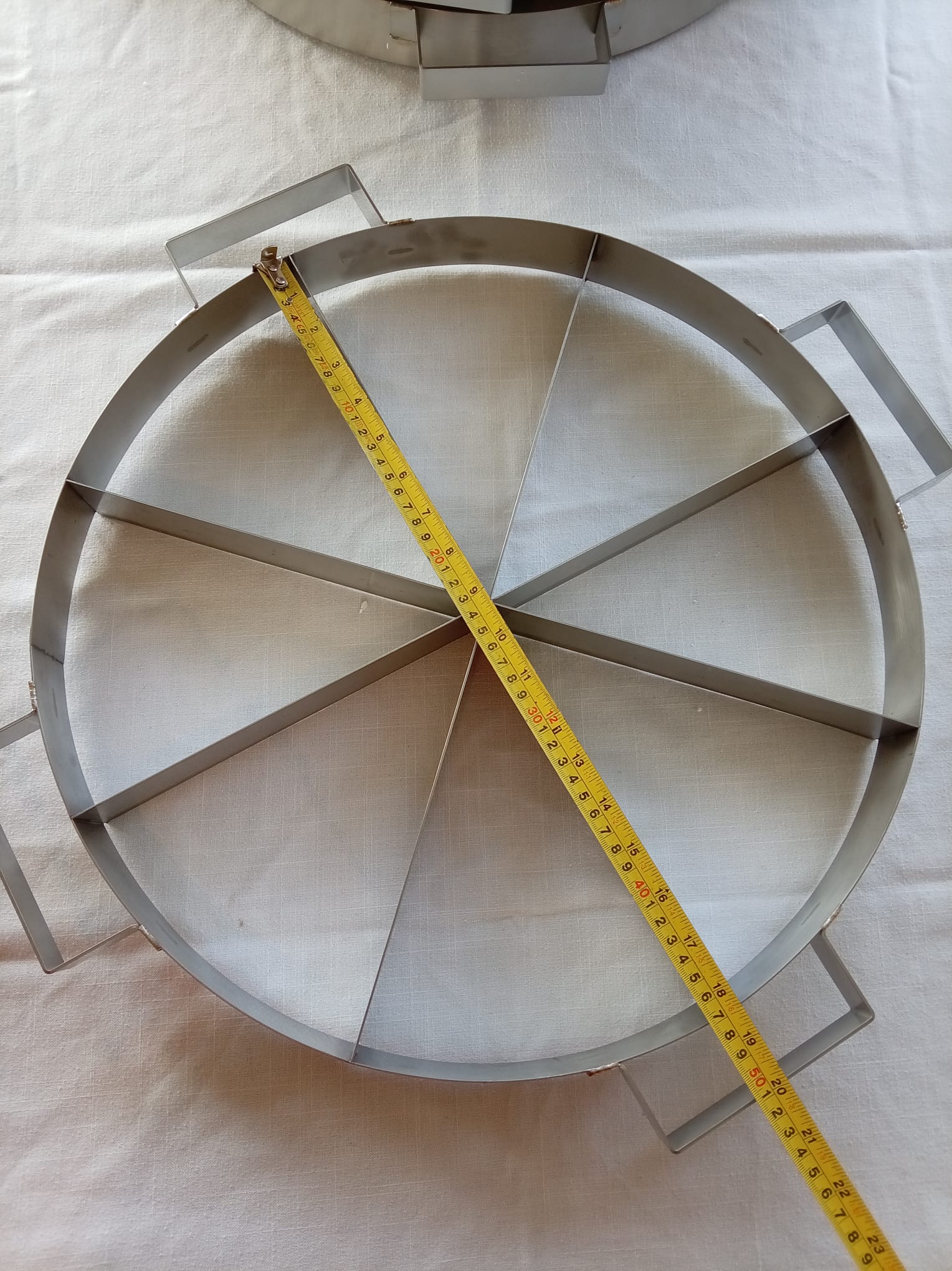stainless steel cake & cookie pie marker 8" 8 or 12 pieces stainless steel cake & cookie pie marker 8" 8 or 12 pieces
