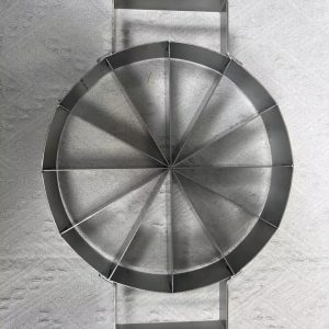 stainless steel cake & cookie pie marker 8″ into 12 pieces