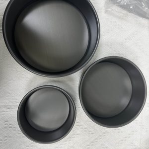 9" inch round bottomless tin