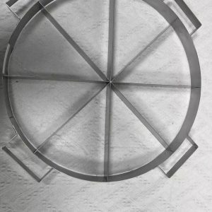 stainless steel pizza cutter – 20” round (8 slices) customisable