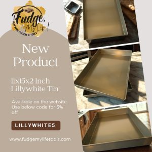 11x15x2 inch lilywhite treated tin
